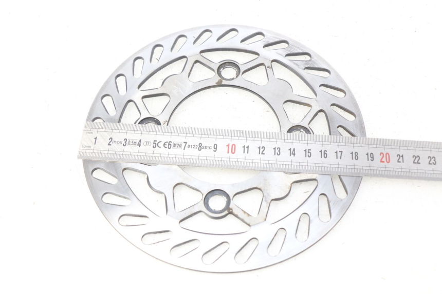 photo de BREMSSCHEIBE VORNE NITRO MOTORS THUNDER 125 - Zoom auf Gebrauchszustand