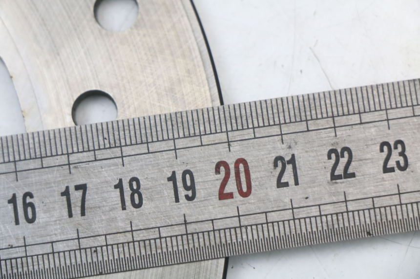 photo de BREMSSCHEIBE VORNE PIAGGIO VESPA PRIMAVERA 4T 50 (2021 - 2024) - Zoom auf Gebrauchszustand