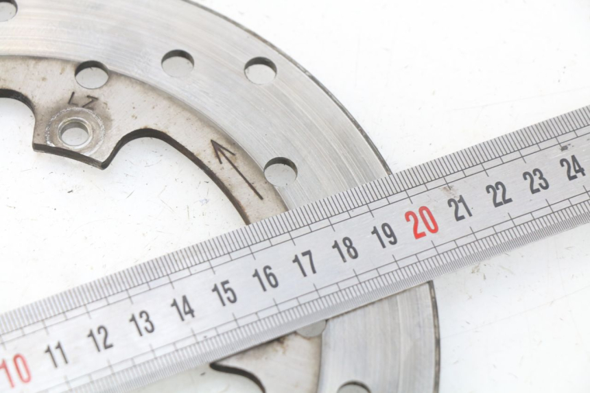 photo de VORDERE BREMSSCHEIBE PIAGGIO VESPA SPRINT 2T 50 (2014 - 2018) - Zoom auf Gebrauchszustand