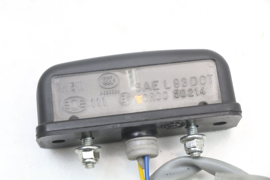 photo de KENNZEICHENBELEUCHTUNG MOTO GUZZI NORGE 8V GT 1200 (2011 - 2016) - Detailansicht des Bauteils