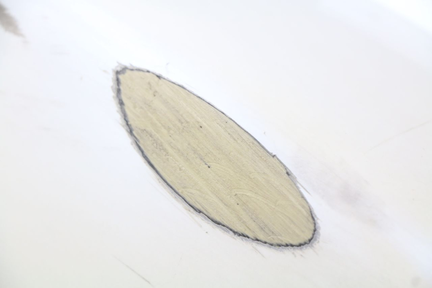 photo de RECHTER HINTERER KOTFLÜGEL YAMAHA XMAX X-MAX 125 (2006 - 2009) - Kennzeichnungen und Originalreferenzen