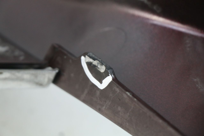 photo de VERKLEIDUNG HINTEN LINKS PIAGGIO X8 125 (2004 - 2007) - Zoom auf Gebrauchszustand