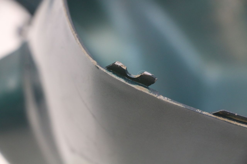 photo de VORDERRADKOTFLüGEL PEUGEOT SV 125 (1991 - 1994) - Zoom auf Gebrauchszustand