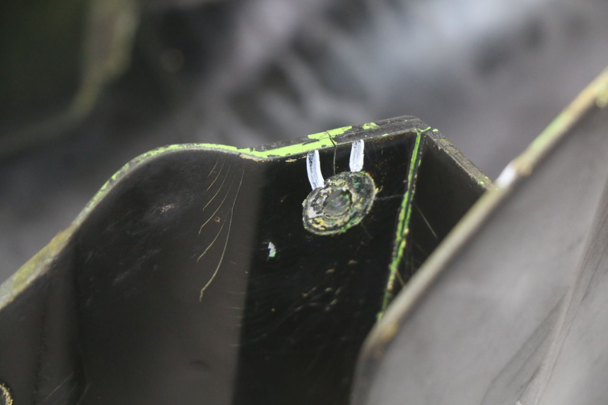 photo de VORDERRADKOTFLüGEL KAWASAKI ZX-6R ZX6R 600 (1995 - 1997) - Technische Nahaufnahme