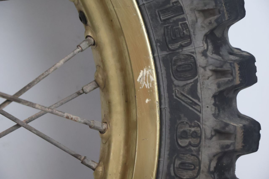 photo de HINTERRADFELGE UND REIFEN SUZUKI DR S 600 (1985 - 1989) - Geprüftes Gebrauchtteil
