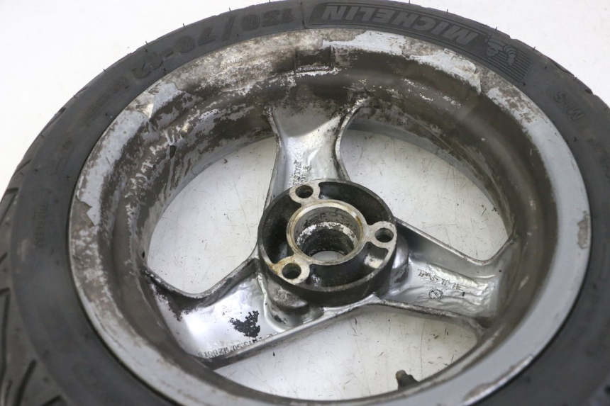 photo de HINTERRADFELGE UND REIFEN PEUGEOT ELYSTAR 125 (2002 - 2007) - Geprüftes Gebrauchtteil