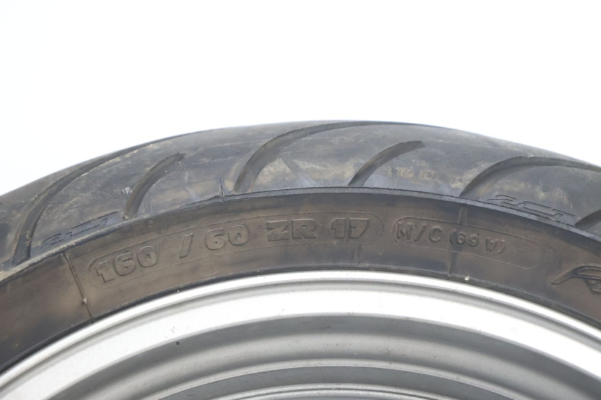photo de HINTERRADFELGE UND REIFEN KAWASAKI ER-6 ER6 N 650 (2005 - 2009) - Zoom auf Komponenten
