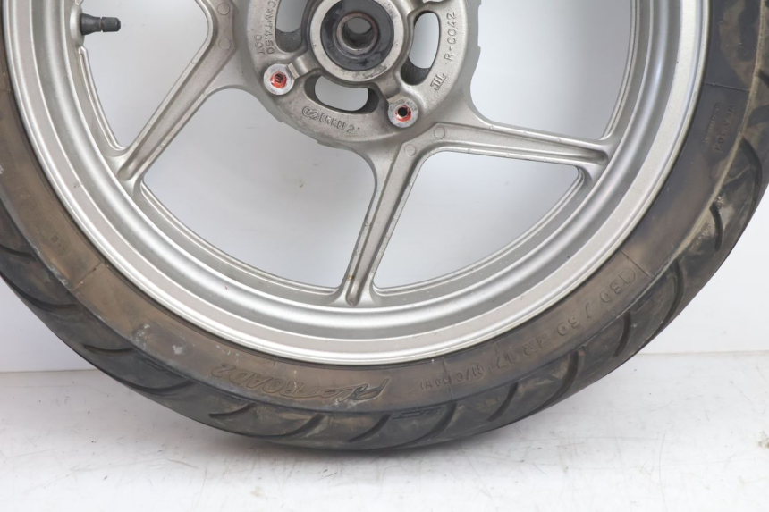 photo de HINTERRADFELGE UND REIFEN KAWASAKI ER-6 ER6 N 650 (2005 - 2009) - Zoom auf Gebrauchszustand