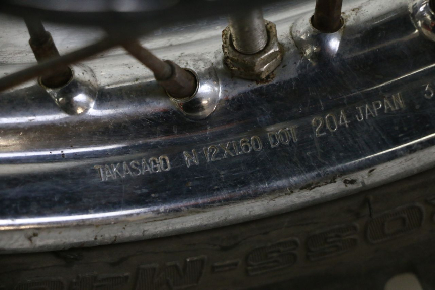 photo de HINTERRADFELGE UND REIFEN YAMAHA PW 80 (1983 - 2014) - Zoom auf Gebrauchszustand