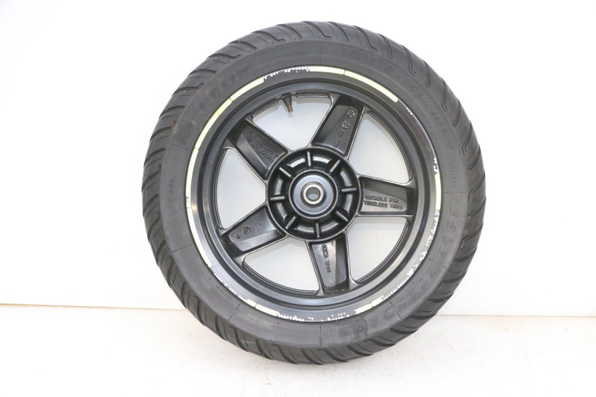 photo de HINTERRADFELGE UND REIFEN YAMAHA XMAX X-MAX 125 (2006 - 2009) - Geprüftes Gebrauchtteil