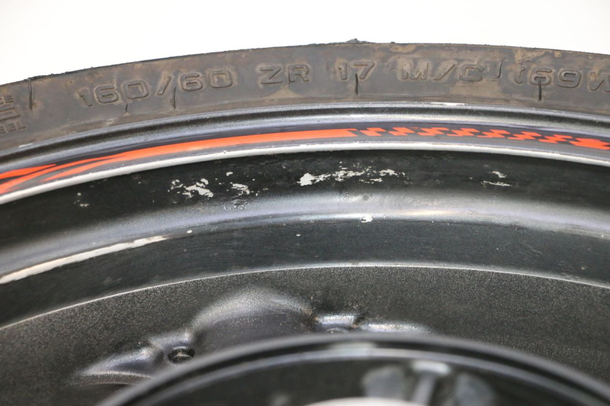 photo de HINTERRADFELGE UND REIFEN KAWASAKI ZX-6R ZX6R 600 (1995 - 1997) - Gesamtansicht des Produkts