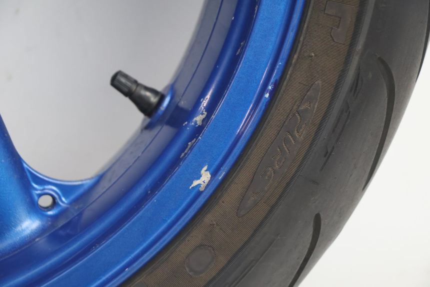 photo de HINTERRADFELGE UND REIFEN KAWASAKI ZX-6R ZX6R 600 (2000 - 2002) - Geprüftes Gebrauchtteil