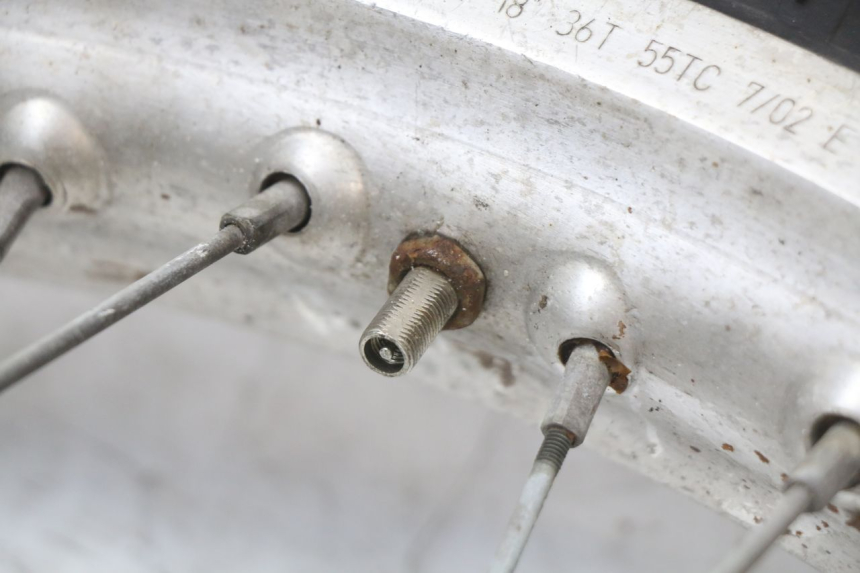 photo de HINTERRADFELGE SHERCO CITY CORP 125 (2003 - 2007) - Fokus auf die Struktur