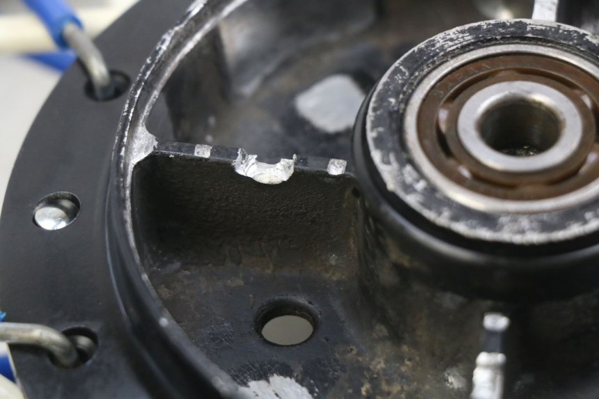 photo de HINTEN FELGE JIANSHE COYOTE 80 - Technische Nahaufnahme