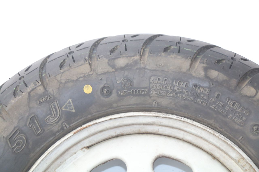 photo de HINTENES FELGE PEUGEOT KISBEE 4T 50 (2010 - 2017) - Hochauflösende Nahaufnahme