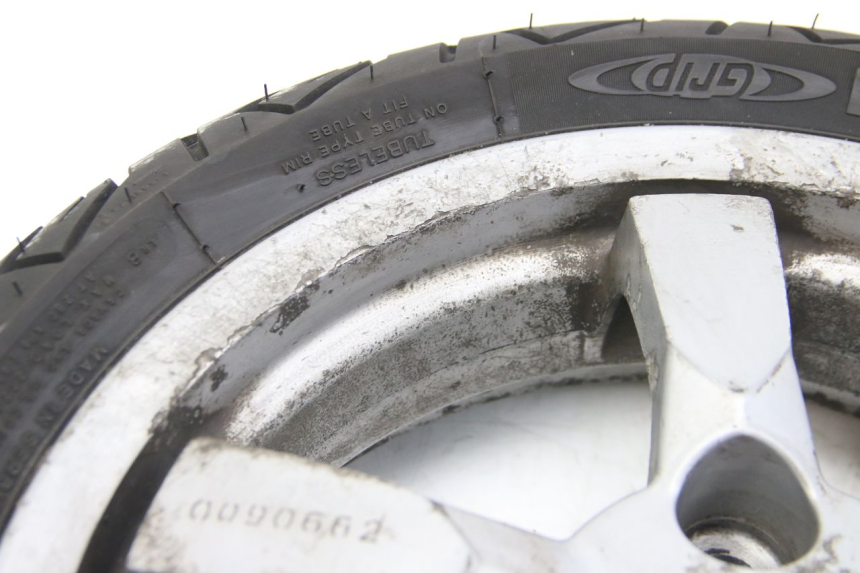 photo de HINTEN FELGE PEUGEOT SATELIS COMPRESSOR K15 125 (2006 - 2009) - Oberflächenzustand und Material