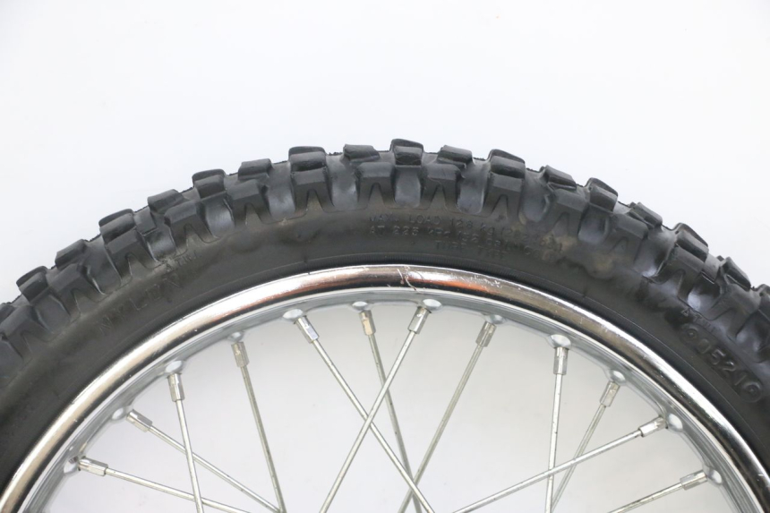 photo de VORDERRADFELGE UND REIFEN HONDA CRF-F CRF F 110 (2019 - 2022) - Profilansicht des Ersatzteils