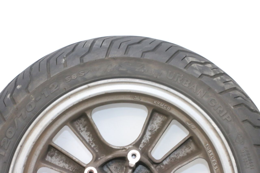 photo de VORDERRADFELGE UND REIFEN KYMCO LIKE 125 (2009 - 2016) - Zoom auf Komponenten