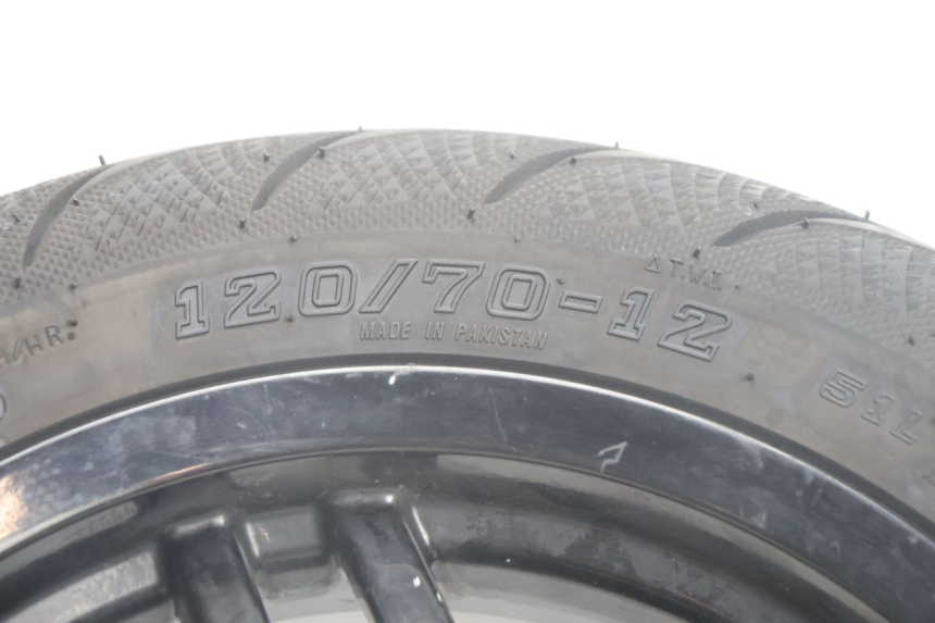 photo de VORDERRADFELGE UND REIFEN PEUGEOT LUDIX BLASTER 50 (2006 - 2014) - Zoom auf Komponenten