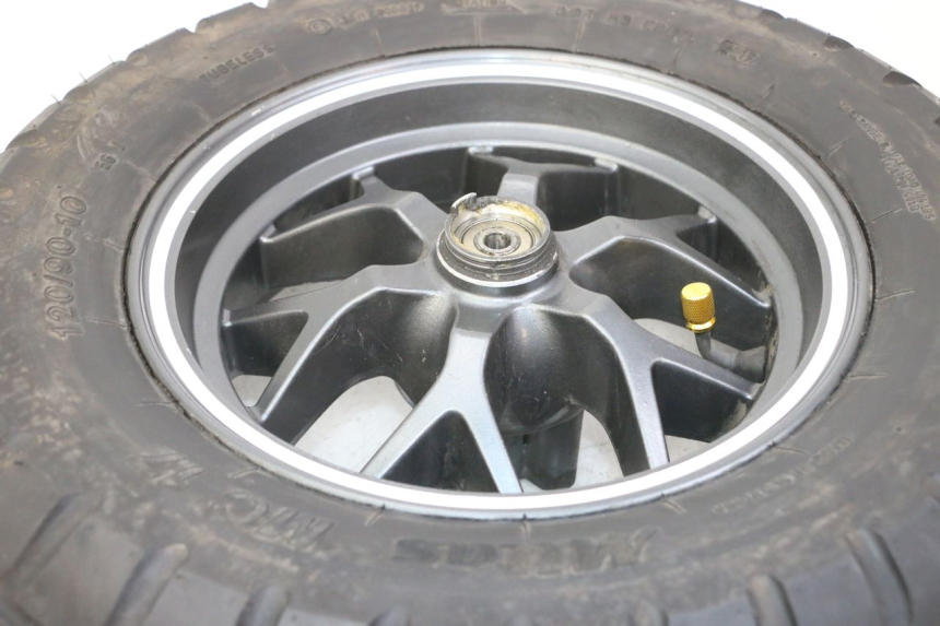 photo de VORDERRADFELGE UND REIFEN MBK BOOSTER SPIRIT NAKED 50 (2004 - 2017) - Technische Nahaufnahme