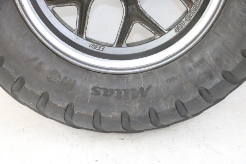 photo de VORDERRADFELGE UND REIFEN MBK BOOSTER SPIRIT NAKED 50 (2004 - 2017) - Details der Befestigungspunkte