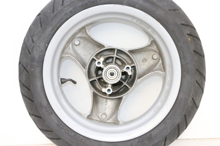 photo de VORDERRADFELGE UND REIFEN YAMAHA NEO'S NEOS 2T 50 (1998 - 2007) - Detaillierte Sichtprüfung