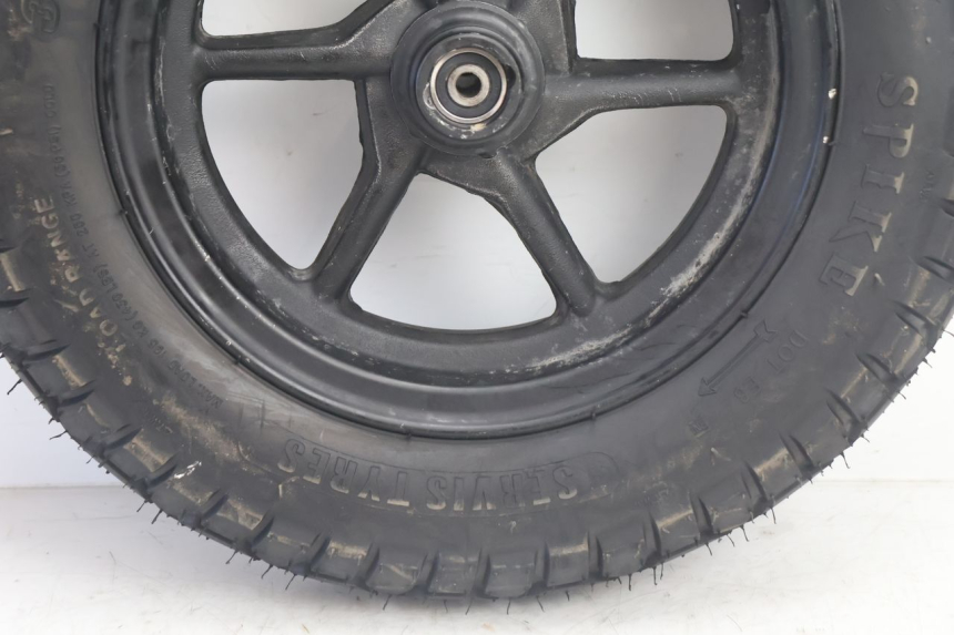photo de VORDERRADFELGE UND REIFEN TNT MOTOR ROMA 10' 2T 50 (2011 - 2018) - Zoom auf Gebrauchszustand