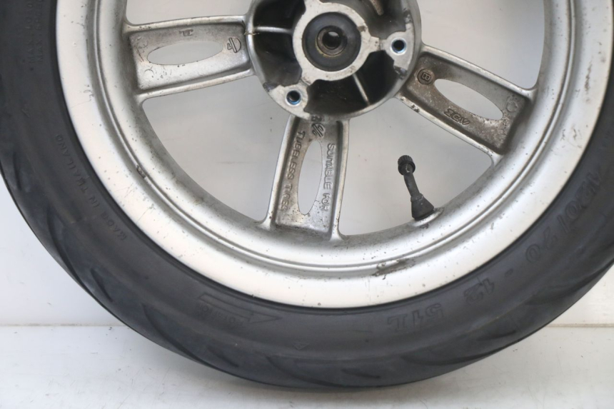 photo de VORDERRADFELGE UND REIFEN YAMAHA NEOS NEO'S 4T 50 (2008 - 2016) - Geprüftes Gebrauchtteil