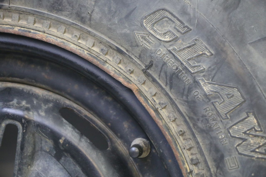 photo de VORDERRADFELGE UND REIFEN YAMAHA YFM BRUIN 350 (2003 - 2009) - Oberflächenzustand und Material