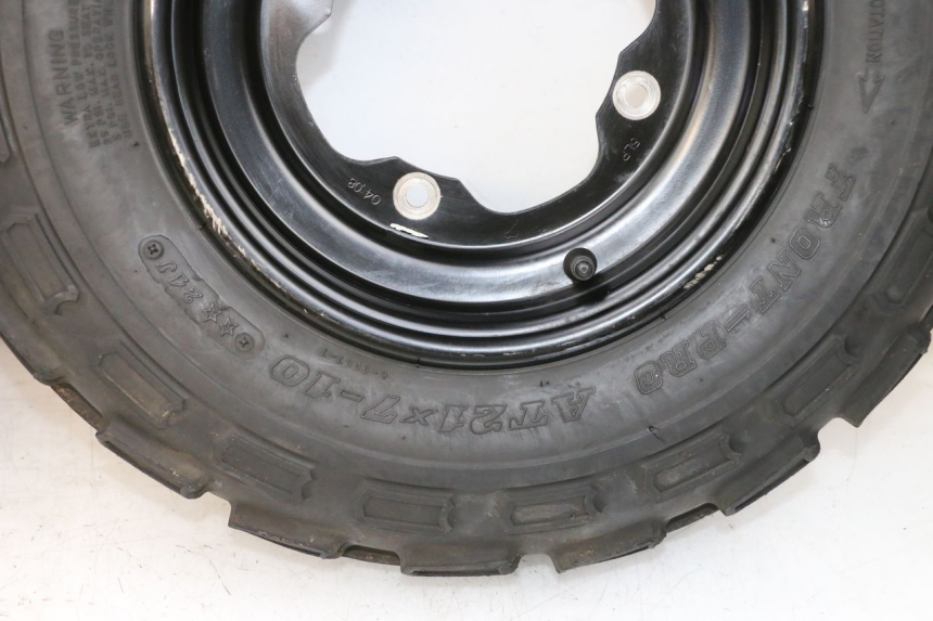 photo de VORDERRADFELGE UND REIFEN YAMAHA YFM R RAPTOR 250 (2008 - 2014) - Hochauflösende Nahaufnahme