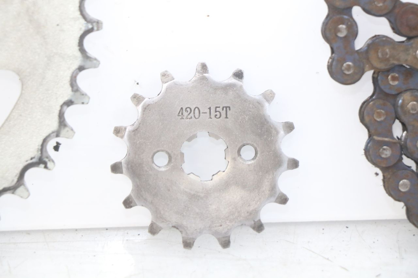 photo de KETTENKIT TNT MOTOR CITY 50 (2007 - 2018) - Oberflächenzustand und Material