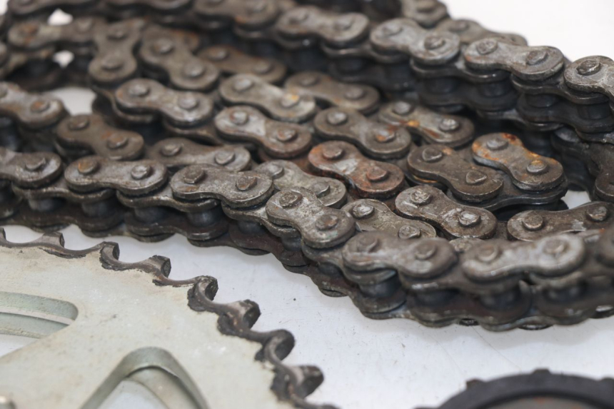 photo de KETTENKIT HONDA XLV VARADERO 125 (2000 - 2006) - Zoom auf Gebrauchszustand