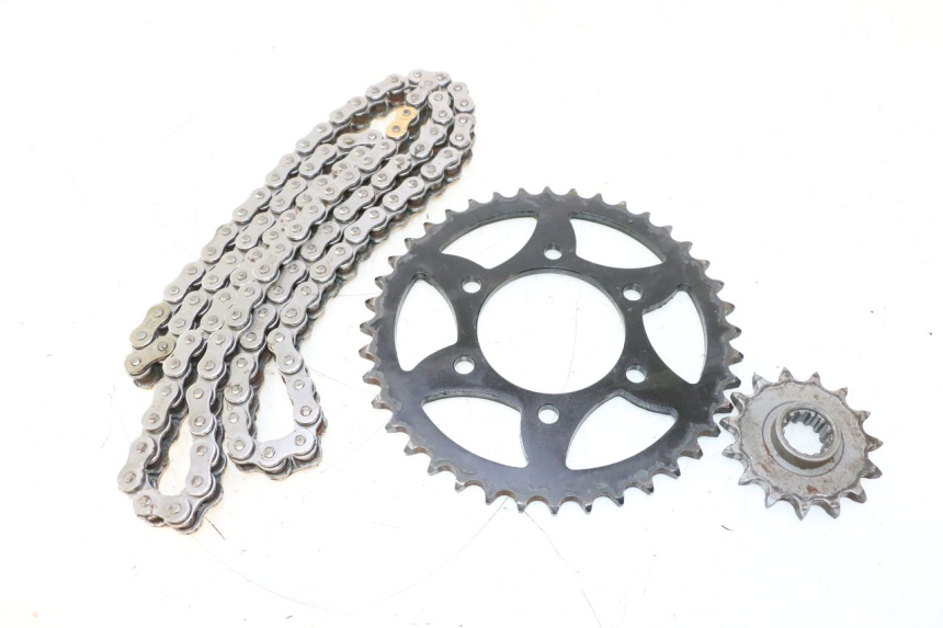 photo de KETTENKIT KAWASAKI ZX-6R ZX6R 600 (2000 - 2002) - Oberflächenzustand und Material