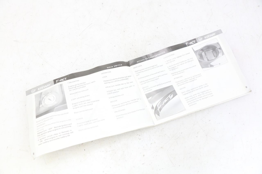 photo de BENUTZERHANDBUCH KEEWAY F-ACT FACT 50 (2006 - 2011) - Detailansicht des Bauteils