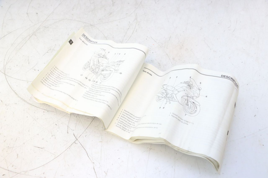 photo de BENUTZERHANDBUCH YAMAHA FJR 1300 (2001 - 2005) - Technische Nahaufnahme