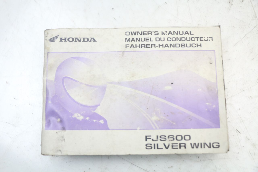 photo de BENUTZERHANDBUCH HONDA FJS SILVERWING SILVER WING 600 (2001 - 2010) - Hauptansicht