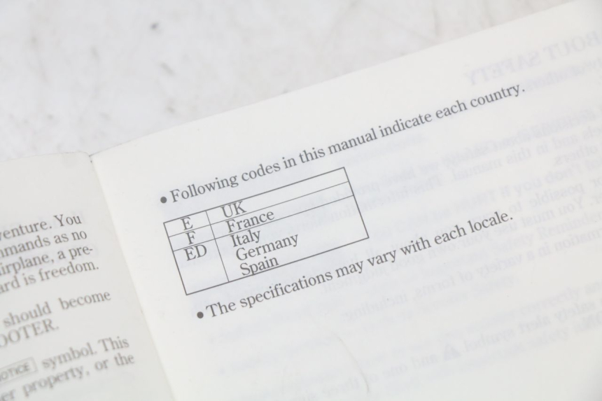 photo de BENUTZERHANDBUCH HONDA FJS SILVERWING SILVER WING 600 (2001 - 2010) - Details der Befestigungspunkte