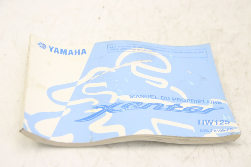 photo de BENUTZERHANDBUCH YAMAHA HW XENTER 125 (2011 - 2017) - Hauptansicht