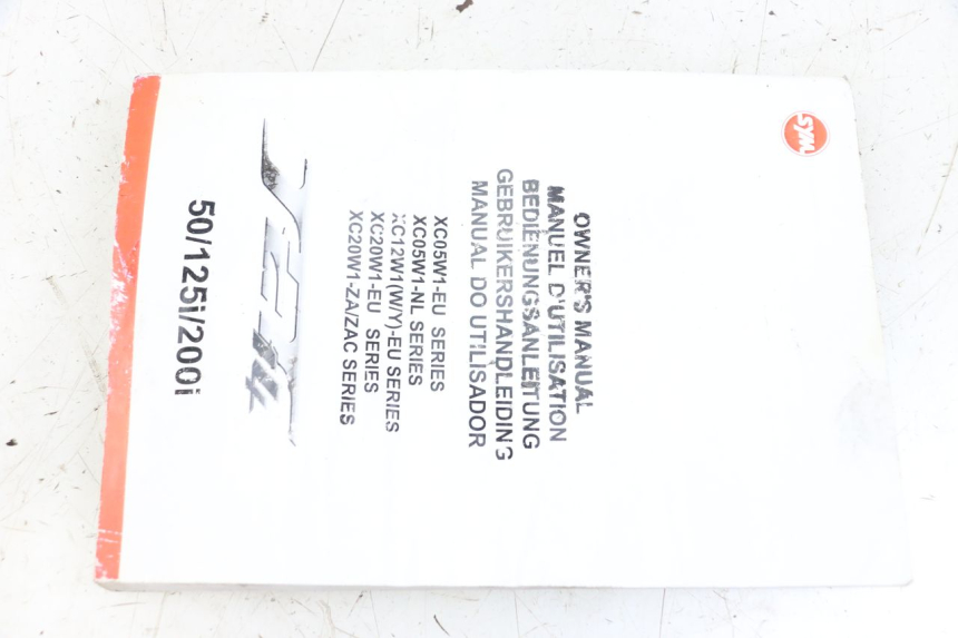 photo de BENUTZERHANDBUCH SYM JET 14 4T 50 (2018 - 2022) - Hauptansicht