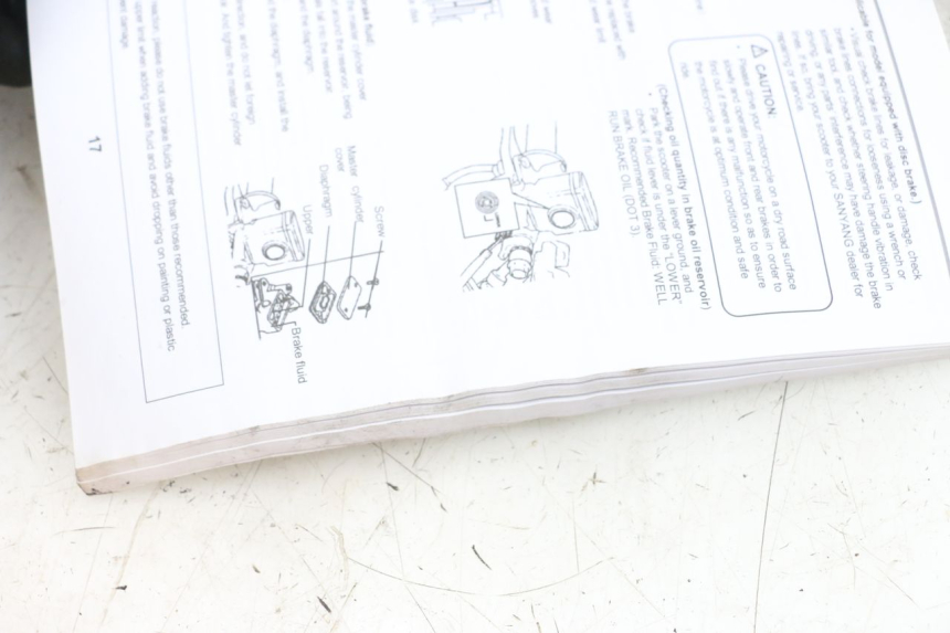 photo de BENUTZERHANDBUCH SYM JET 14 4T 50 (2018 - 2022) - Zoom auf Gebrauchszustand