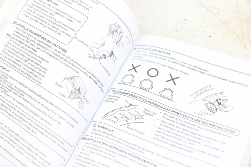 photo de BENUTZERHANDBUCH SYM JET 14 4T 50 (2018 - 2022) - Technische Nahaufnahme