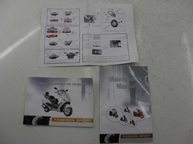 photo de BENUTZERHANDBUCH JM MOTOR S-MAX 125 (2010 - 2014) - Hauptansicht