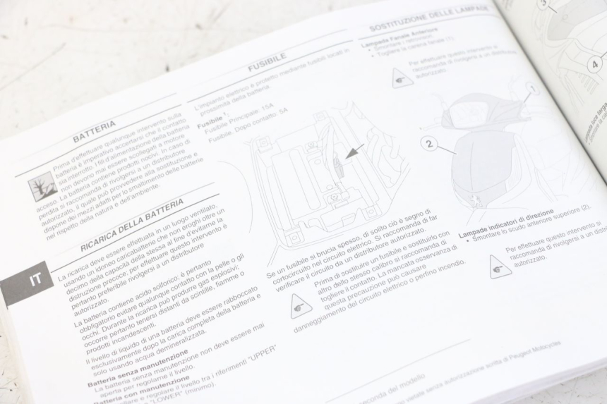 photo de BENUTZERHANDBUCH PEUGEOT TWEET 4T 50 (2014 - 2019) - Alternative Perspektive