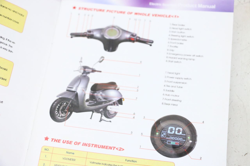 photo de BENUTZERHANDBUCH EFUN PUSA 1 - Gesamtansicht des Produkts