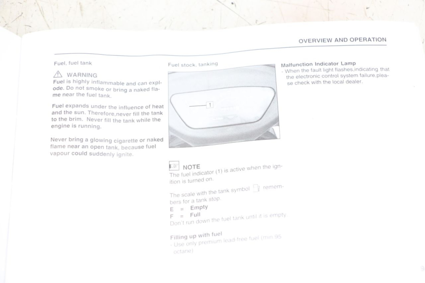 photo de BENUTZERHANDBUCH TNT MOTOR ROMA 10' 4T 50 (2019 - 2022) - Zoom auf Gebrauchszustand