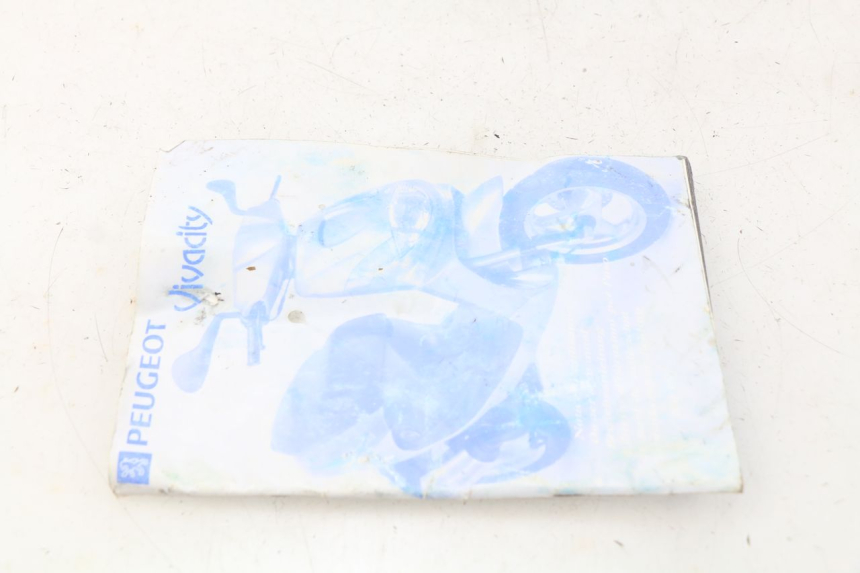 photo de BENUTZERHANDBUCH PEUGEOT VIVACITY 50 (1998 - 2003) - Geprüftes Gebrauchtteil