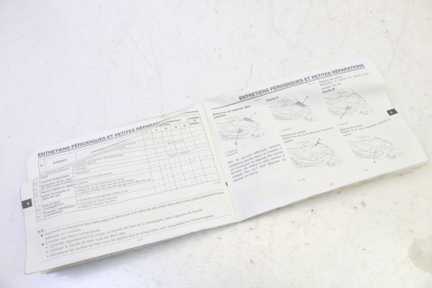 photo de BENUTZERHANDBUCH YAMAHA YP MAJESTY 125 (2007 - 2010) - Technische Nahaufnahme