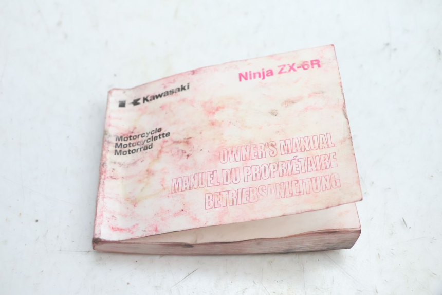 photo de BENUTZERHANDBUCH KAWASAKI ZX-6R ZX6R 600 (2000 - 2002) - Hauptansicht