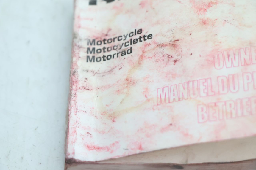 photo de BENUTZERHANDBUCH KAWASAKI ZX-6R ZX6R 600 (2000 - 2002) - Detailansicht des Bauteils