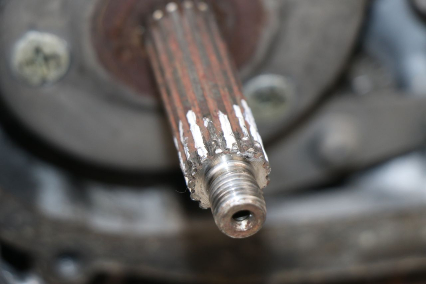 photo de MOTOR MBK ACTIVE 80 (1991 - 1995) - Zoom auf Gebrauchszustand